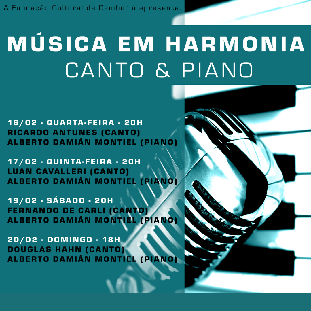 You are currently viewing Ciclo de Concertos em Harmonia – Projeto Cultural em Camboriú